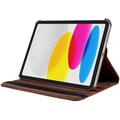 Custodia a libro rotante 360 per iPad 2022/2025 - Marrone