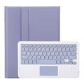 Custodia con tastiera Bluetooth per iPad 2022/2025 - Viola
