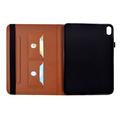 Custodia Butterfly Smart Folio per iPad 2022/2025 con scomparti per carte - Marrone