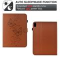 Custodia Butterfly Smart Folio per iPad 2022/2025 con scomparti per carte - Marrone