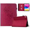 Custodia Butterfly Smart Folio per iPad 2022/2025 con scomparti per carte - Rosa shocking