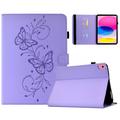 Custodia Butterfly Smart Folio per iPad 2022/2025 con scomparti per carte - Viola