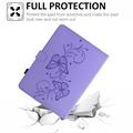 Custodia Butterfly Smart Folio per iPad 2022/2025 con scomparti per carte - Viola