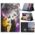 Custodia Smart Folio per iPad 2022/2025 - Luna e gatto