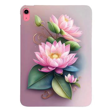 Custodia in TPU Stylish Ultra Sottile per iPad 2022/2025 - Rosa Fiore