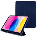 Custodia Folio iPad 2022/2025 Origami Stand - Blu Scuro