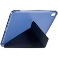 Custodia Folio iPad 2022/2025 Origami Stand - Blu Scuro
