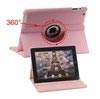 Custodia in Pelle Ruotabile per iPad 2, iPad 3, iPad 4 - Rosa