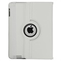 Custodia in Pelle Ruotabile per iPad 2, iPad 3, iPad 4 - Bianca