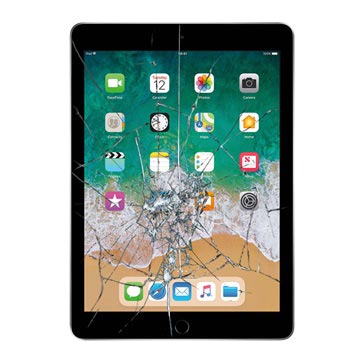 Riparazione del Vetro del Display e Touch Screen del iPad 9.7 (2018) - Nera