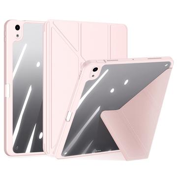 Custodia Folio staccabile 2 in 1 per iPad Air 11 2024/2025/Air 2020/2022 Dux Ducis Magi - Rosa