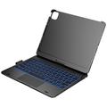 Custodia con tastiera Flexbook Touch per iPad Air 11 2024/2025/2026 - Layout americano - Grigia