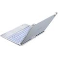 Custodia con tastiera Typecase Flexbook Touch per iPad Air 11 2024/2025/2026 - Layout americano - Color Argento