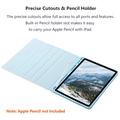 Custodia con tastiera Bluetooth per iPad Air 11 2026/2025/2024/iPad Air 2022/2020 - Baby Blu