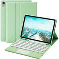 Custodia con tastiera Bluetooth per iPad Air 11 2026/2025/2024/iPad Air 2022/2020 - Verde