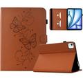 Custodia Butterfly Smart Folio per iPad Air 11 2026/iPad Pro 11 2022/iPad Air 2022 con scomparti per carte - Marrone