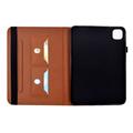 Custodia Butterfly Smart Folio per iPad Air 11 2026/iPad Pro 11 2022/iPad Air 2022 con scomparti per carte - Marrone