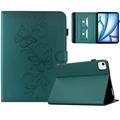 Custodia Butterfly Smart Folio per iPad Air 11 2026/iPad Pro 11 2022/iPad Air 2022 con scomparti per carte - Verde