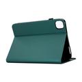 Custodia Butterfly Smart Folio per iPad Air 11 2026/iPad Pro 11 2022/iPad Air 2022 con scomparti per carte - Verde