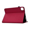 Custodia Butterfly Smart Folio per iPad Air 11 2026/iPad Pro 11 2022/iPad Air 2022 con scomparti per carte - Rosa shocking