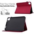 Custodia Butterfly Smart Folio per iPad Air 11 2026/iPad Pro 11 2022/iPad Air 2022 con scomparti per carte - Rosa shocking