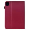 Custodia Butterfly Smart Folio per iPad Air 11 2026/iPad Pro 11 2022/iPad Air 2022 con scomparti per carte - Rosa shocking