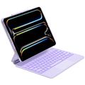 Custodia con tastiera Typecase Edge+ per iPad Air 13 2024/2025/2026 con touchpad - Layout US - Viola chiaro