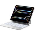 Custodia con tastiera Typecase Edge+ per iPad Air 13 2024/2025/2026 con touchpad - Layout americano - Argenta