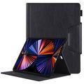Custodia Smart Folio per iPad Air 13 2024/2025/2026/iPad Pro 12.9 2018/2020/2021/2022 - Nera