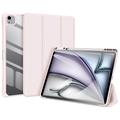 Custodia Smart Folio Tri-Fold Dux Ducis Toby per iPad Air 13 (2024) - Rosa Chiaro
