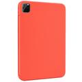 Custodia in Silicone Liquido per iPad Air 13 2024/2025/iPad Pro 12.9 2018/2020/2021/2022 - Rossa