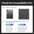 Custodia con tastiera Bluetooth Dux Ducis DK per iPad Air 13 (2026/2025/2024) - Nero