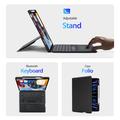 Custodia con tastiera Bluetooth Dux Ducis DK per iPad Air 13 (2026/2025/2024) - Nero