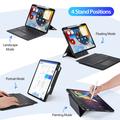 Custodia con tastiera Bluetooth Dux Ducis DK per iPad Air 13 (2026/2025/2024) - Nero