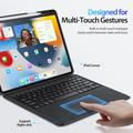 Custodia con tastiera Bluetooth Dux Ducis DK per iPad Air 13 (2026/2025/2024) - Nero