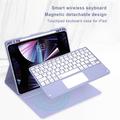 iPad Air 13 2026/2025/2024/iPad Pro 12.9 2022/2021/2020/2018 Bluetooth Keyboard Case (Open-Box Satisfactory) - Purple