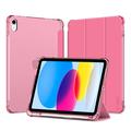 Custodia Folio Tri-Fold iPad 2022/2025 Tech-Protect SmartCase Pen Hybrid - Magenta cristallino