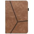Custodia in pelle per iPad Mini 2021/2024 Business - Con portacarte - Marrone