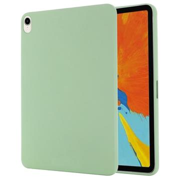 Custodia in silicone liquido per iPad Mini (2021) - verde