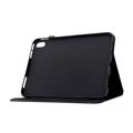 Custodia Butterfly Smart Folio per iPad Mini (2026) con scomparti per carte - Nera