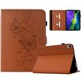 Custodia Butterfly Smart Folio per iPad Mini (2026) con scomparti per carte - Marrone
