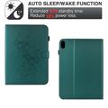Custodia Butterfly Smart Folio per iPad Mini (2026) con scomparti per carte - Verde