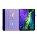 Custodia Butterfly Smart Folio per iPad Mini (2026) con scomparti per carte - Viola