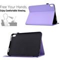 Custodia Butterfly Smart Folio per iPad Mini (2026) con scomparti per carte - Viola