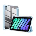 Dux Ducis Toby Custodia Smart Folio Tri-Fold per iPad Mini (2026) - Baby Blu