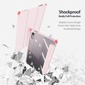 Dux Ducis Toby Custodia Smart Folio Tri-Fold per iPad Mini (2026) - Rosa Chiaro