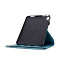Custodia a libro girevole Mandala 360 per iPad Mini (2026) - Blu