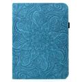 Custodia a libro girevole Mandala 360 per iPad Mini (2026) - Blu
