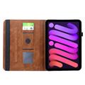 Custodia a libro girevole Mandala 360 per iPad Mini (2026) - Marrone