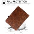 Custodia a libro girevole Mandala 360 per iPad Mini (2026) - Marrone